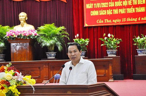 Thành ủy Cần Thơ triển khai, quán triệt Nghị quyết 45/2022/QH15 của Quốc hội