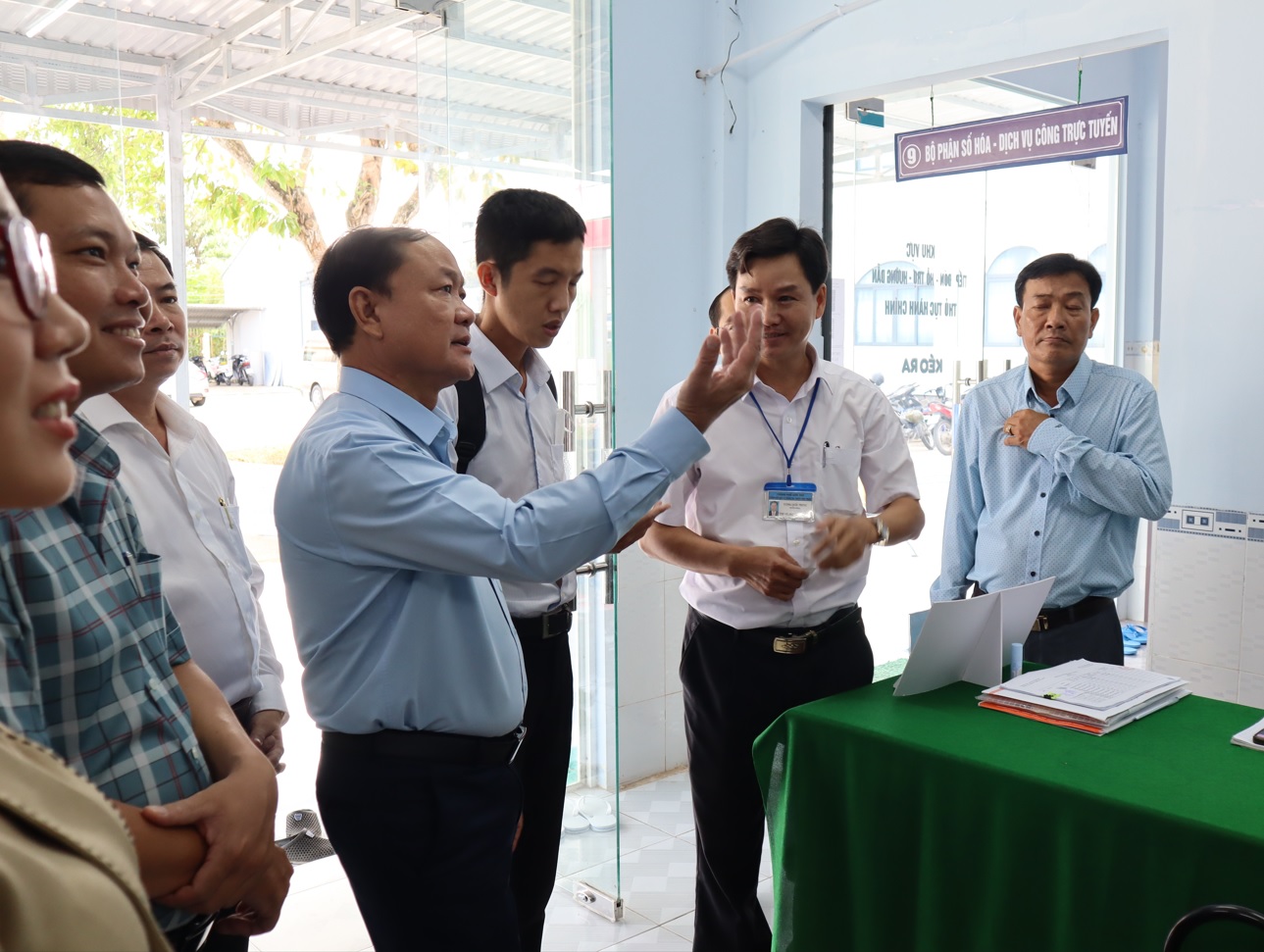 Khảo sát mô hình hệ thống lấy số tại Trung tâm phục vụ hành chính công xã Thạnh Quới